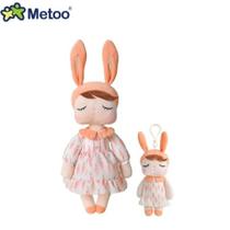 Boneca Metoo Angela Pastoral 34 Cm + Mini 14 Cm - Original