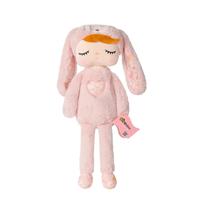 Boneca Metoo Angela Plush Manu Coelha Rosa Bup Baby