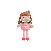 Boneca Metoo Com Caixa Angela Frutas 33cm Maçazinha Rosa Boneca Metoo Com Caixa Angela Frutas 33cm Maçazinha Rosa