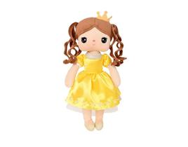 Boneca Metoo Doll Angela Princesa Bela 34cm Vestido Amarelo