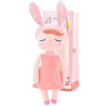 Boneca Metoo Doll Original Angela Clássica Rosê 35 cm com Sacola