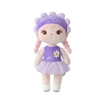 Boneca Metoo Doll Original Keppel Flores Lilás 35cm