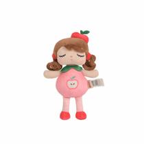 Boneca Metoo Mini Angela Frutas com Caixa 20cm Pelúcia Antialérgica