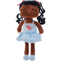 Boneca Metoo Mini Angela Poppy 20 Cm Cacheada Vestido Azul Boneca Metoo Mini Angela Poppy 20 Cm Cacheada Vestido Azul