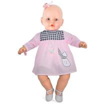 Boneca Meu Bebê Loira c/ Vestido - Estrela - ROSA