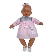Boneca meu bebê negro 60cm - estrela - 3245