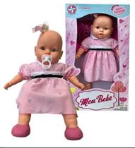Boneca meu bebe vest rosa - estrela