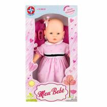 Boneca Meu Bebê Vestido Rosa 60 Cm Estrela Boneca Meu Bebê Vestido Rosa 60 Cm Estrela
