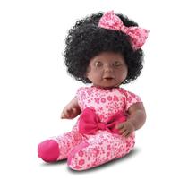 Boneca Micy Negra Bee Toys Brinquedo