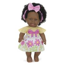 Boneca Milk Angelina Bilíngue Negra Boneca Milk Angelina Bilíngue Negra