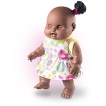 Boneca Milkinha Negra Vinil 20CM. Boneca Milkinha Negra Vinil 20CM.