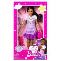 Boneca Minha Primeira Barbie Morena Mattel