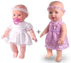 Boneca Minha Primeira Oração + Boneca Sapekinha faz Xixi