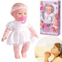 Boneca Minha Primeira Oração Little Baby Branca