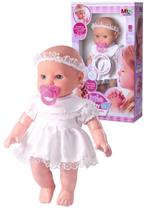 Boneca Minha Primeira Oração Reza o Pai Nosso Meninas Little Baby