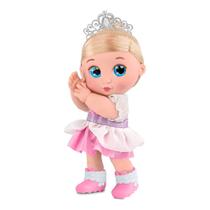 Boneca Minha Princesa Rosa Espelho Tiara Kilty Pop Coleção com Acessórios