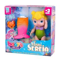 Boneca Minha Sereia C/ Cauda Removível - Super Toys