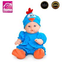 Boneca Mini Baby Galinha Pintadinha Roma Brinquedos ROM5608