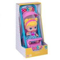 Boneca Mini Babys 18cm Com Carrinho 338 - Super Toys (562)