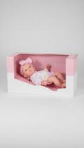 Boneca Mini Bebê Reborn 24cm Vinil Macio