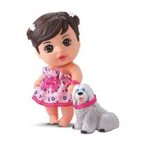 Boneca Mini Bee Hugs Pet Com Cachorrinho Caminha E Coleira Boneca Mini Bee Hugs Pet Com Cachorrinho Caminha E Coleira