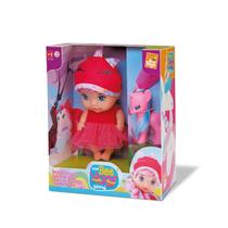 Boneca mini bee hugs unicornio 986