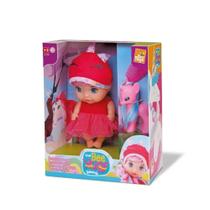 Boneca Mini Bee Hugs Unicornio - Bee Toys Boneca Mini Bee Hugs Unicornio - Bee Toys