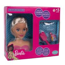 Boneca Mini Busto Styling Head Barbie 1296