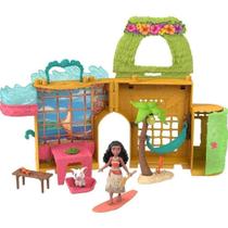 Boneca Mini Castelo da Moana Disney Princesa com Acessórios Mattel Boneca Mini Castelo da Moana Disney Princesa com Acessórios Mattel