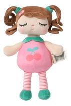 Boneca mini com caixa angela frutas cerejinha 20cm metoo