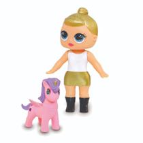 Boneca Mini Dolls Lol Fantasy 18cm C/ Unicórnio - Adijomar