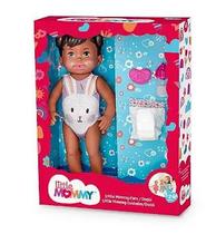 Boneca Mini Little Mommy Cuidados Negra 32cm Pupee