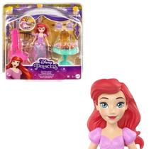 Boneca Mini Princesas Disney Hora Do Chá Com A Ariel HWG98
