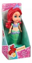 Boneca Mini Toddler Princesas Disney Ariel Sereia