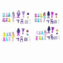 Boneca Miniatura Laila com Acessórios 13 peças - Brink+