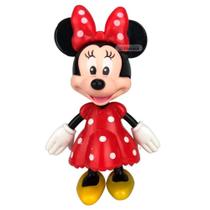 Boneca Minnie Com Acessórios Original Disney Elka Turma do Mickey Presente Crianças 3 Anos