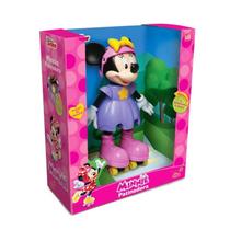 Boneca Minnie Disney C/ Som Patins E Capacete - Elka Brinquedos