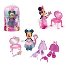 Boneca Minnie Fashion Doll Princess Com Diversos Acessórios Multikids - BR1123