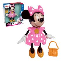 Boneca Minnie Mouse Conta Histórias Com Som Brinquedo Disney Elka Para Crianças