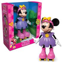 Boneca Minnie Patinadora Com Sons Elka