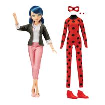 Boneca Miraculous Ladybug - Marinette Cat Noir Super Heroína