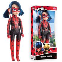 Boneca Miraculous Ladybug Musical Original Articulada 45 cm Boneca Miraculous Ladybug Musical Original Articulada 45 cm