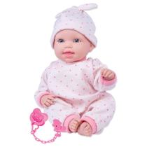 Boneca Miyo Reborn - Menina - Com Sons de Bebe - Coleção Miyo Bebes Fofinhos - 2391 - Cotiplás