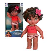 Boneca Moana Bebê Disney Baby Animator Nacional - Cotiplas