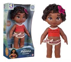 Boneca Moana Bebê em Vinil Macio 2504 Cotiplás