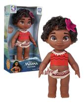 Boneca Moana Bebê Princesa Disney - Cotiplás 2504