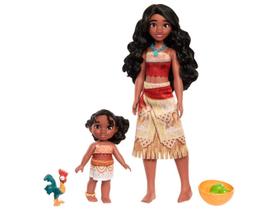 Boneca Moana e Simea 2 Unidades com Acessórios