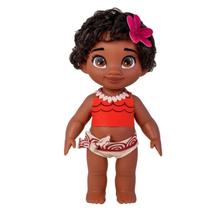 Boneca Moana Infantil Princesa Bebê Disney Brinquedo Macia Feita Vinil