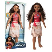 Boneca Moana Mini My Size Com Colar 55cm NovaBrink