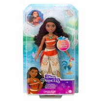 Boneca Moana Que Canta 28cm Princesas Disney HPD95 - Mattel